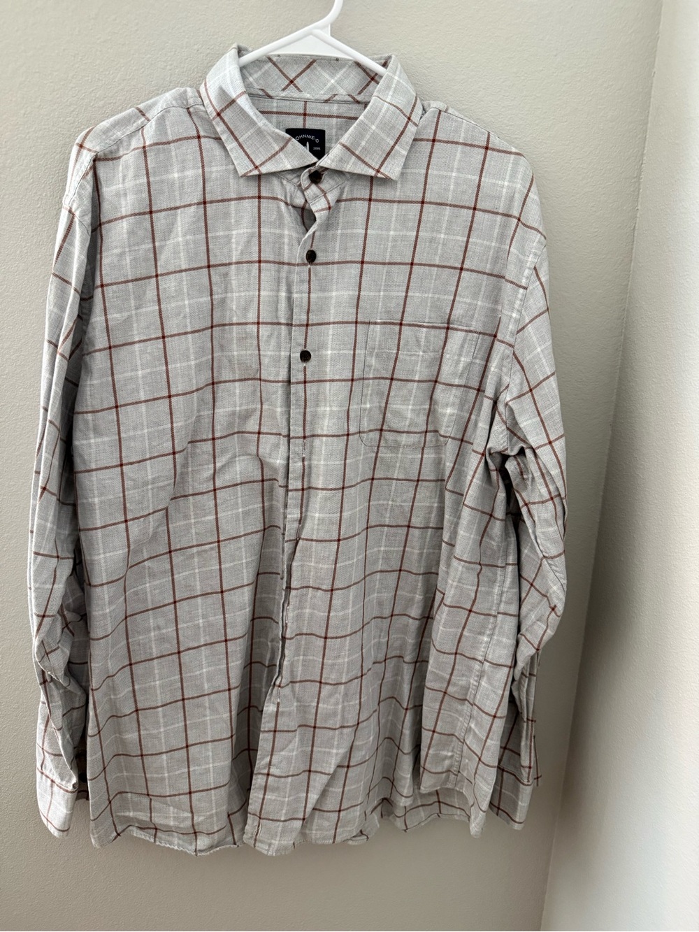 Johnnie-O Top Shelf Hubert Plaid Shirt Men’s XXL